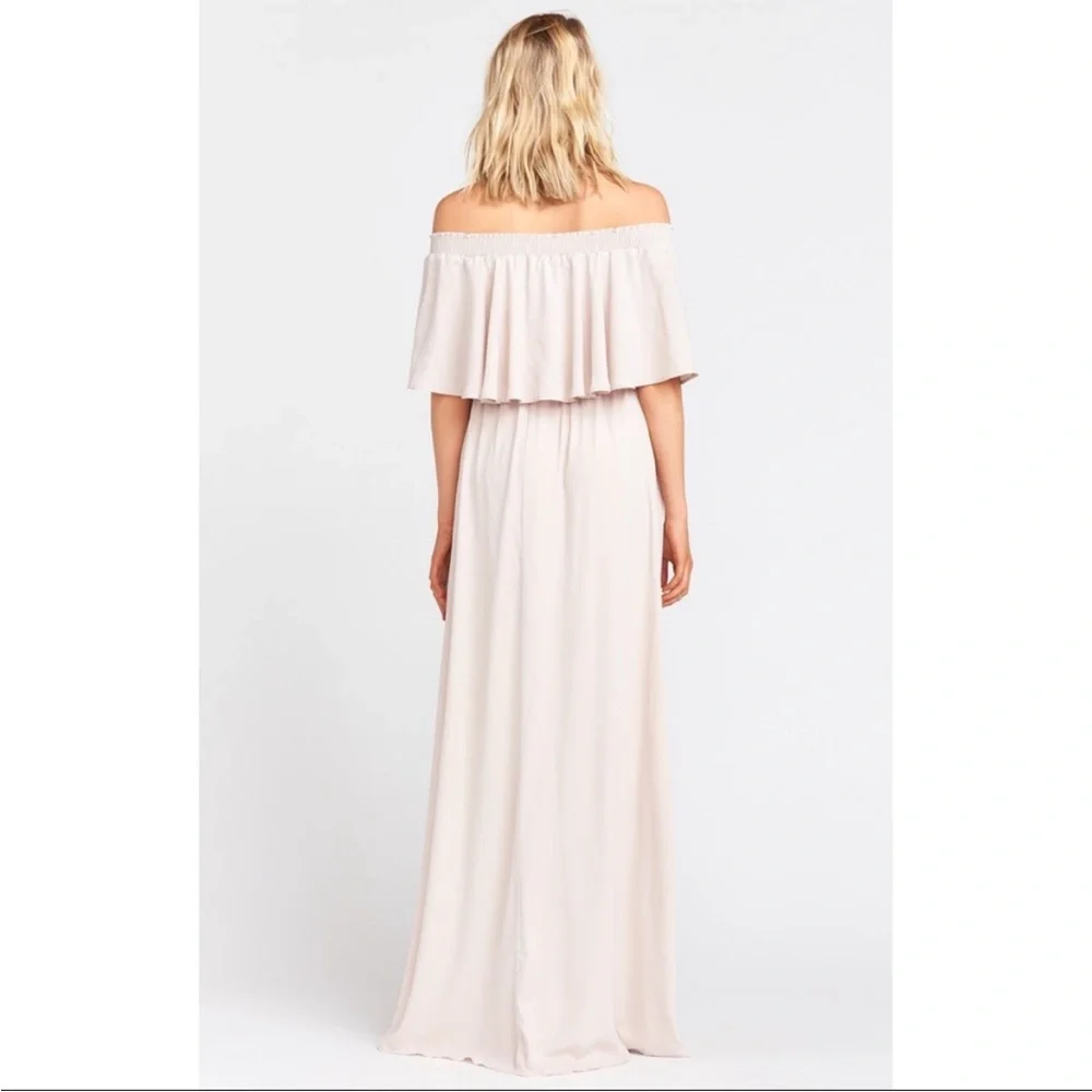 Show Me Your MuMu Hacienda Maxi Dress Medium Show Me the Ring Crisp